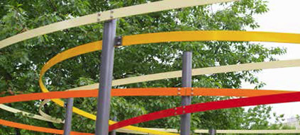 Projekt - Elipsenpergola - Ulrike Kühn Aussen Raum Ausstattung